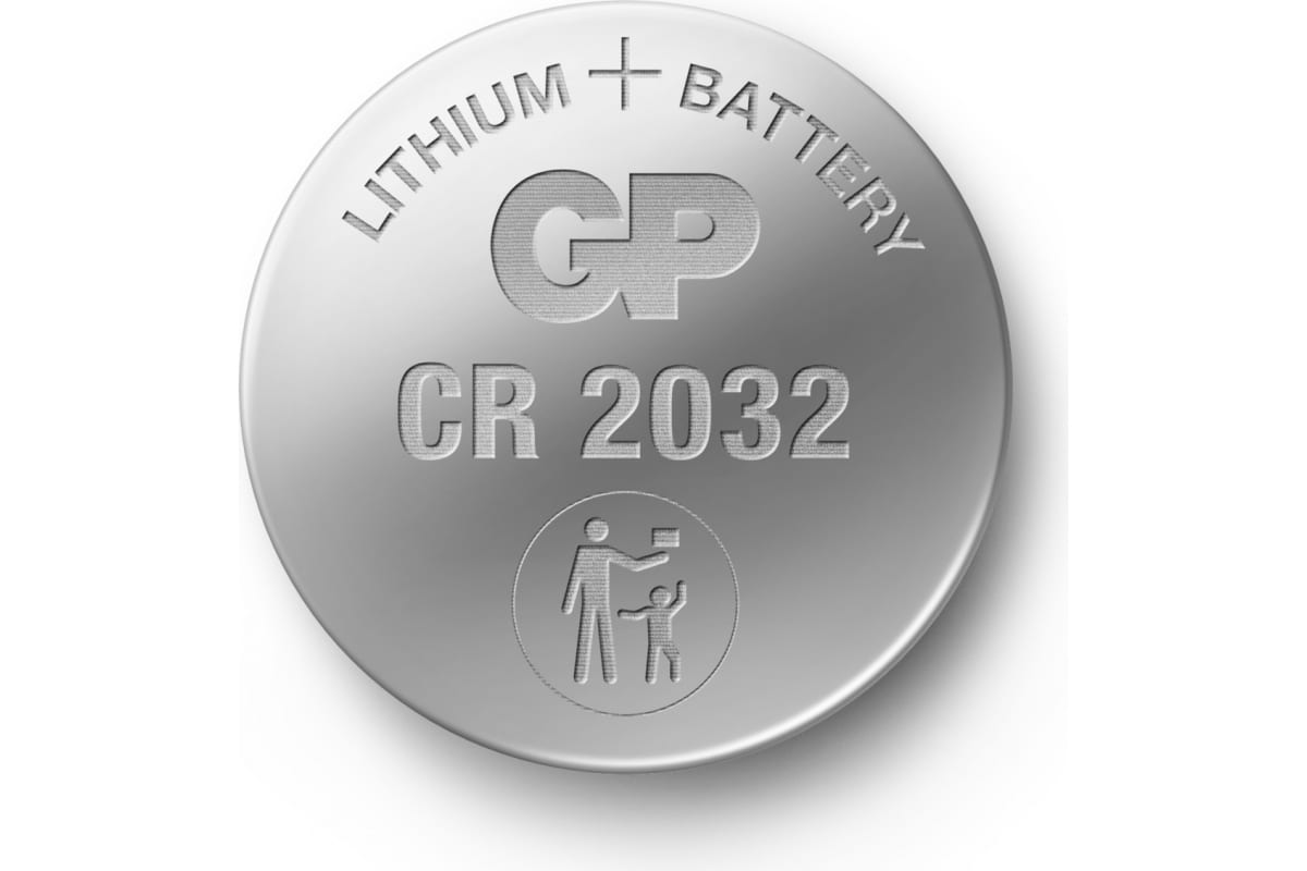 Батарейка 2032 GP Lithium CR2032 (10 шт) [ CR2032-7/3-2CR10 ]