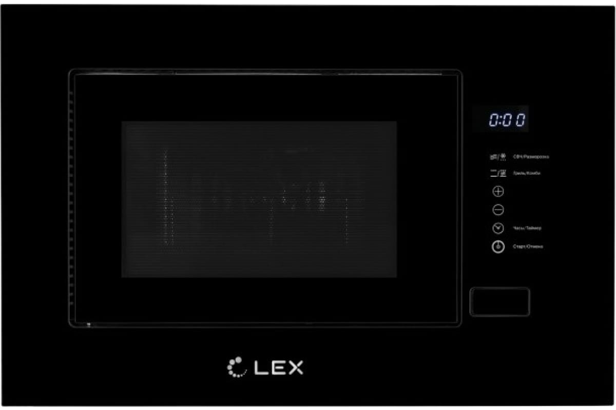 Микроволновая печь встраиваемая Lex Bimo 20.01 CHVE000001 (черный, 20л. 700Вт) [ CHVE000001 ]
